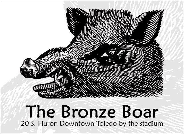 7.	The Bronze Boar – 20 S. Huron St The historic Bronze Boar, one of the first establishments to set up shop during the Warehouse District revitalization, is a cool place to have a glass of wine or beer or sample one of their full range of single-malt scotches and fine brandy.
